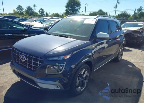 2022 Hyundai Venue Limited из США, поврежденный, VIN KMHRC8A32NU146854